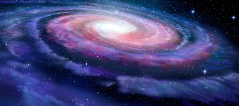 spiral-galaxy-illustration-of-milky-way-picture-id481229372